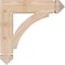 Ekena Millwork Thorton Arts & Crafts Smooth Bracket, Douglas Fir, 3 1/2"W x 18"D x 18"H BKT04X18X18THR03SDF - alternate 3
